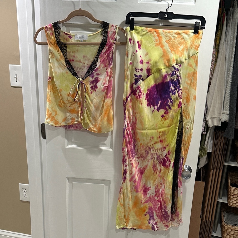 Emilia top and skirt set